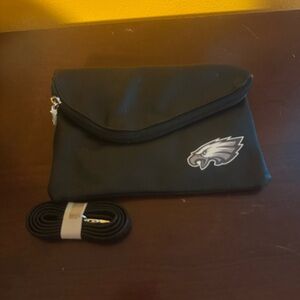 Philadelphia Eagles Black Womens Bag with Logo